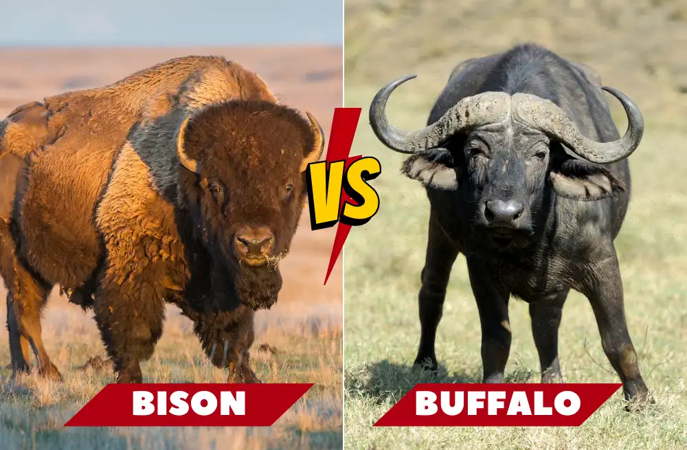 Bison vs. Buffalo: What's the Difference? - Natural World Life